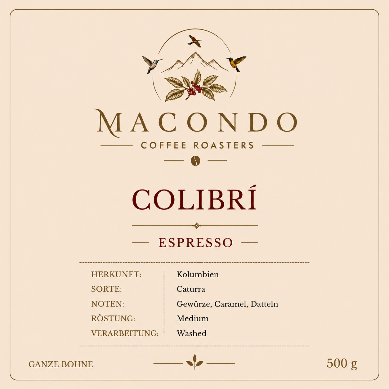 ESPRESSO COLIBRÍ