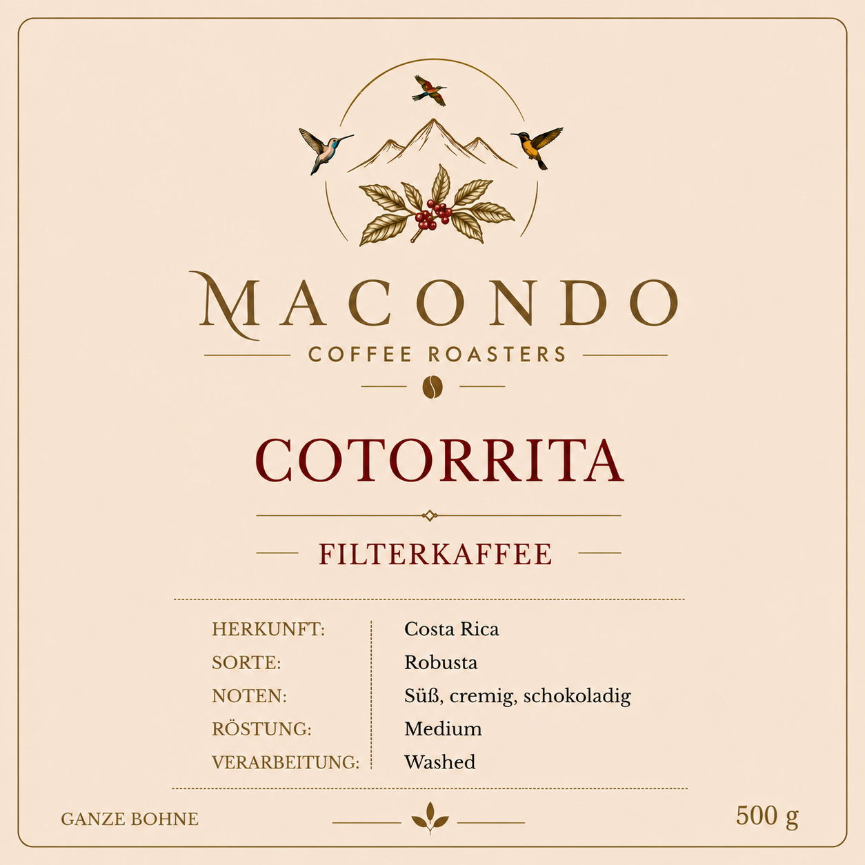 FILTERKAFFEE COTORRITA
